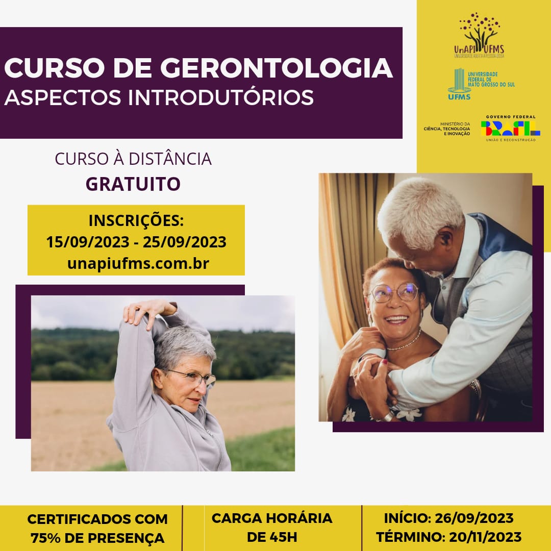» Curso de Extensão em Gerontologia: aspectos introdutórios
